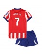 Otroški Nogometna dresi replika Atletico Madrid Lee Kang-in #7 Domači 2026-27 Kratek rokav (+ hlače)